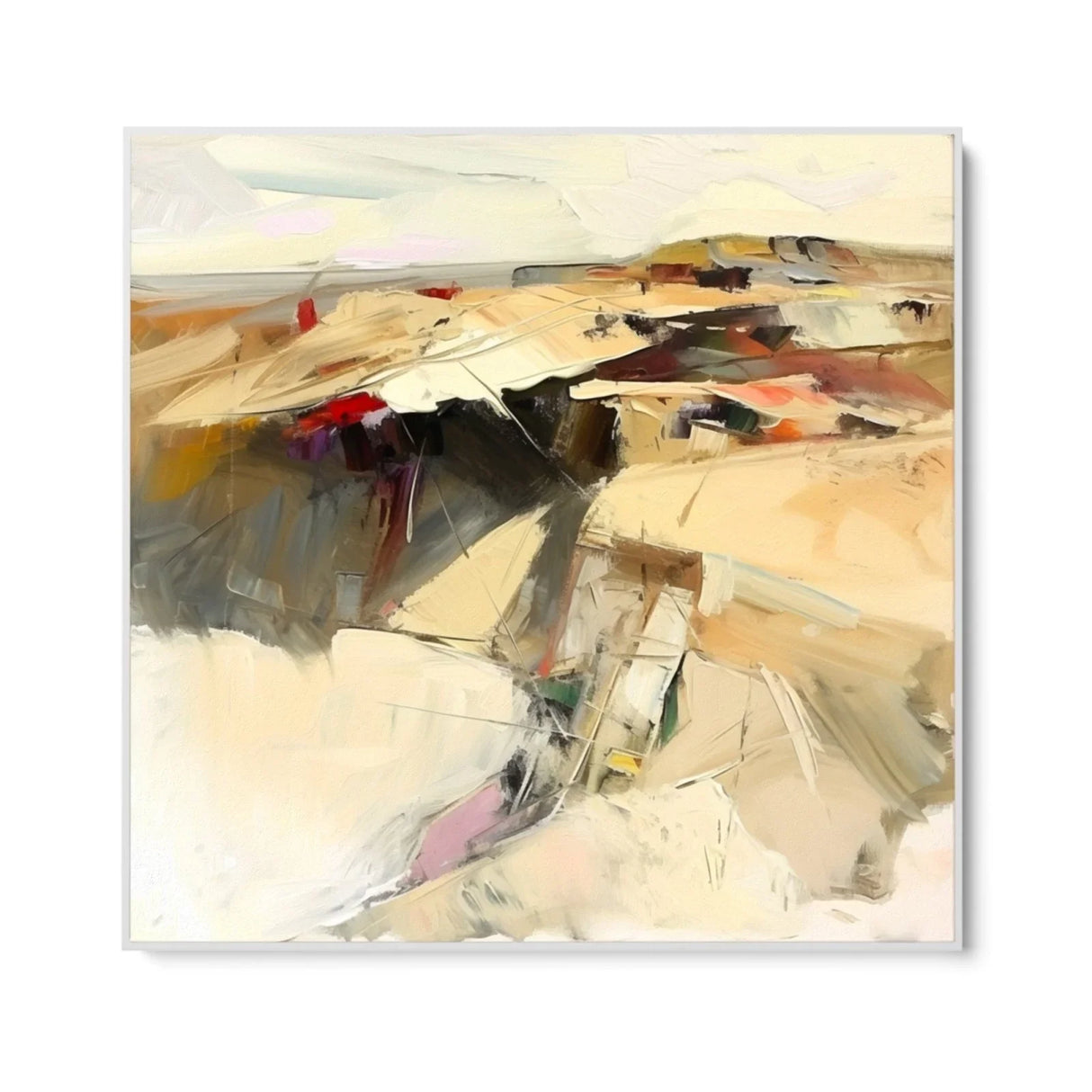 Quadro Stampa su Tela Deserto Astratto - CupidoDesign