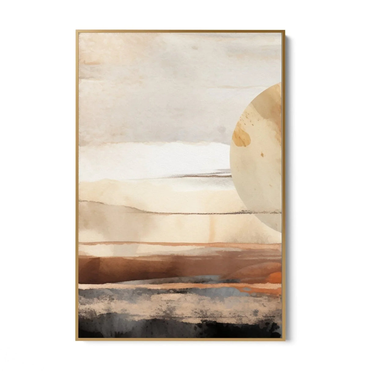 Quadro Stampa su Tela Deserto Infinito - CupidoDesign