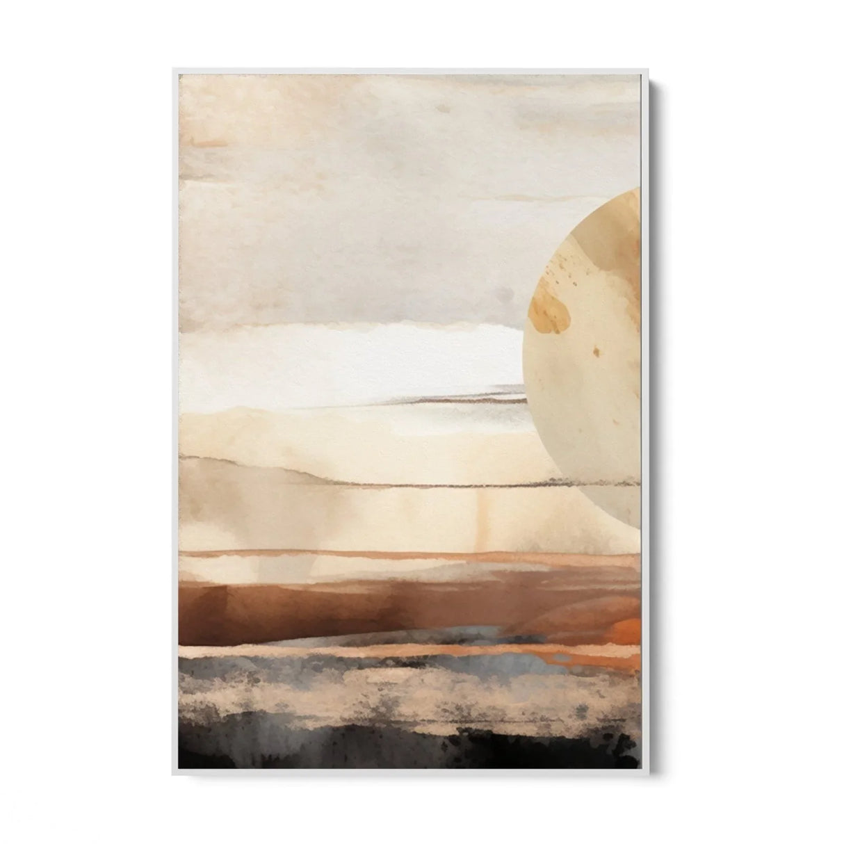 Quadro Stampa su Tela Deserto Infinito - CupidoDesign