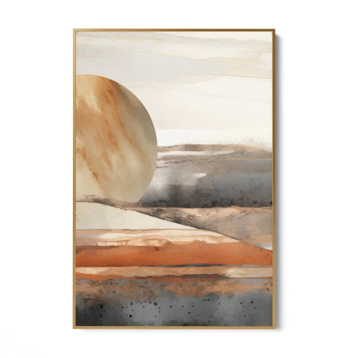 Quadro Stampa su Tela Deserto Infinito - CupidoDesign