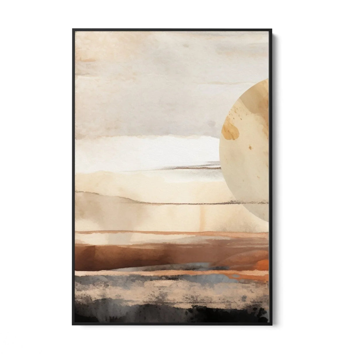 Quadro Stampa su Tela Deserto Infinito - CupidoDesign