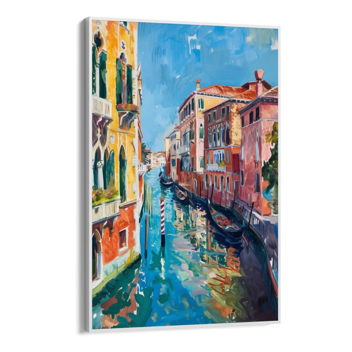 Quadro Stampa su Tela Desideri tra i canali di Venezia, Italia - CupidoDesign
