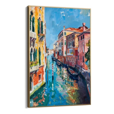 Quadro Stampa su Tela Desideri tra i canali di Venezia, Italia - CupidoDesign