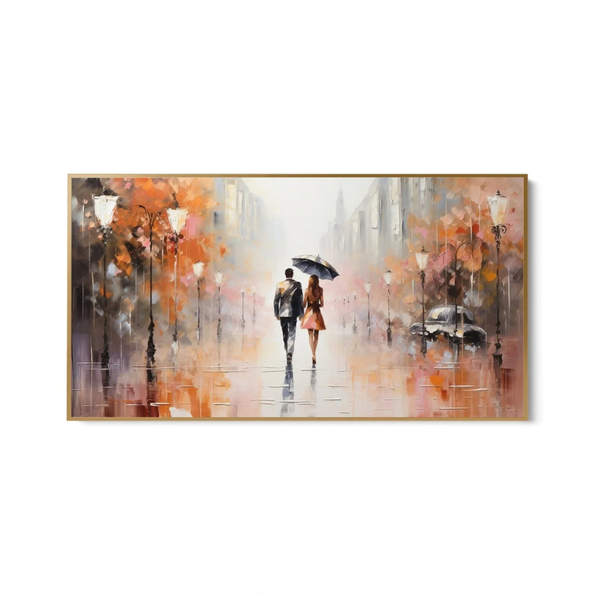 Quadro Stampa su Tela Destinazione felicità - CupidoDesign