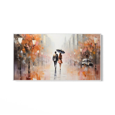 Quadro Stampa su Tela Destinazione felicità - CupidoDesign