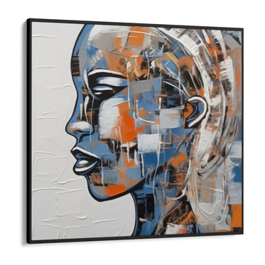 Quadro Stampa su Tela Dialogo Silenzioso - CupidoDesign