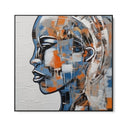 Quadro Stampa su Tela Dialogo Silenzioso - CupidoDesign
