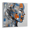 Quadro Stampa su Tela Dialogo Silenzioso - CupidoDesign