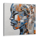 Quadro Stampa su Tela Dialogo Silenzioso - CupidoDesign