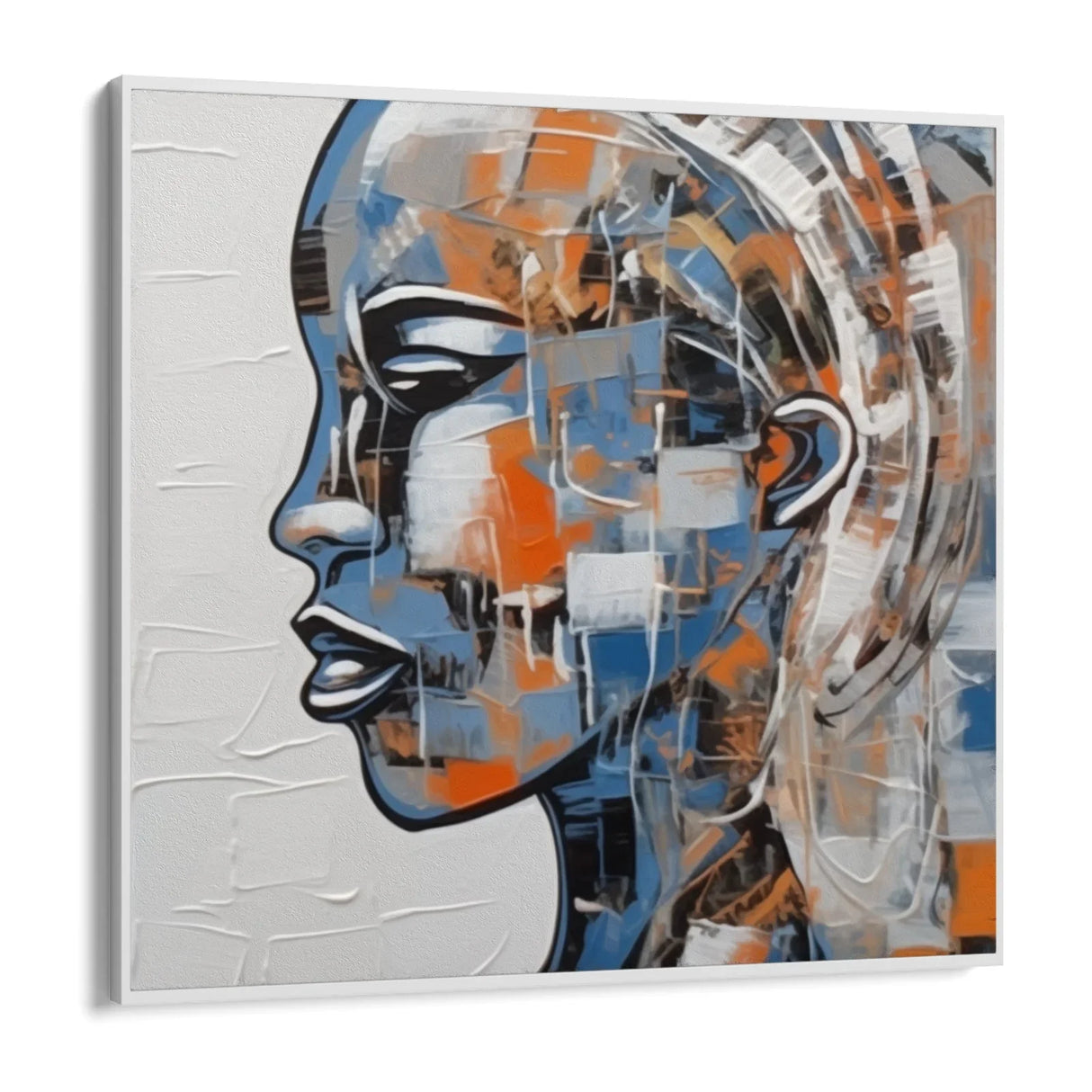 Quadro Stampa su Tela Dialogo Silenzioso - CupidoDesign