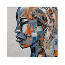 Quadro Stampa su Tela Dialogo Silenzioso - CupidoDesign