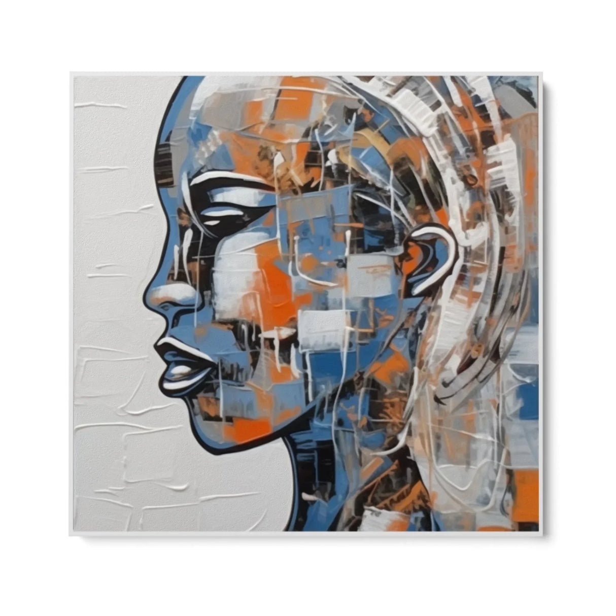 Quadro Stampa su Tela Dialogo Silenzioso - CupidoDesign