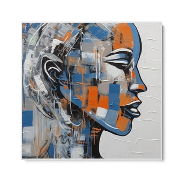 Quadro Stampa su Tela Dialogo Silenzioso - CupidoDesign