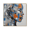 Quadro Stampa su Tela Dialogo Silenzioso - CupidoDesign