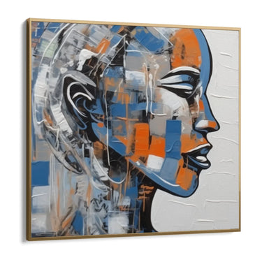 Quadro Stampa su Tela Dialogo Silenzioso - CupidoDesign