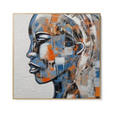 Quadro Stampa su Tela Dialogo Silenzioso - CupidoDesign