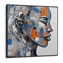 Quadro Stampa su Tela Dialogo Silenzioso - CupidoDesign