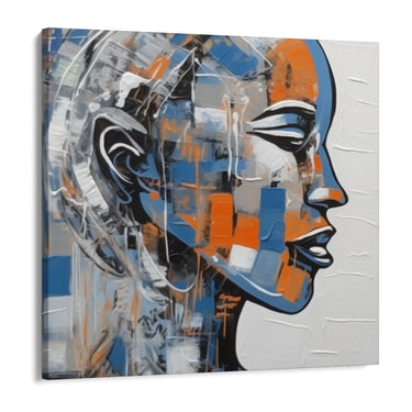Quadro Stampa su Tela Dialogo Silenzioso - CupidoDesign