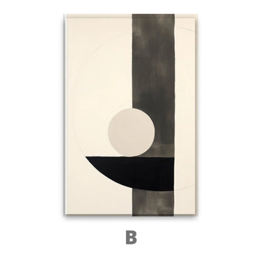 Quadro Stampa su Tela Dinamica Geometrica - CupidoDesign