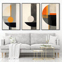 Quadro Stampa su Tela Dinamica Geometrica - CupidoDesign