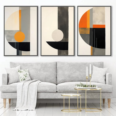 Quadro Stampa su Tela Dinamica Geometrica - CupidoDesign