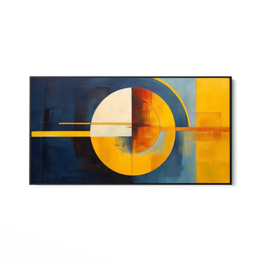 Quadro Stampa su Tela Dinamica Giostra Cromatica - CupidoDesign