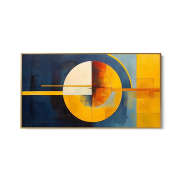 Quadro Stampa su Tela Dinamica Giostra Cromatica - CupidoDesign