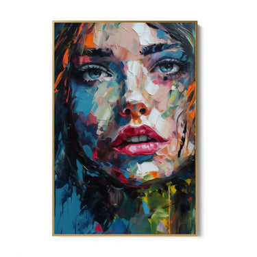 Quadro Stampa su Tela Dispersione astratta - CupidoDesign