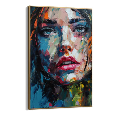 Quadro Stampa su Tela Dispersione astratta - CupidoDesign