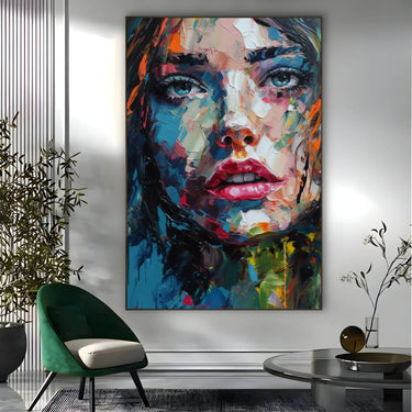 Quadro Stampa su Tela Dispersione astratta - CupidoDesign