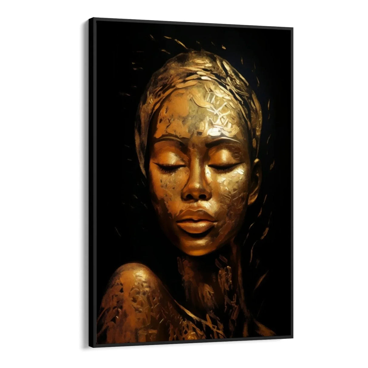 Quadro Stampa su Tela Diva d'Oro - CupidoDesign