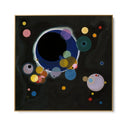 Quadro Stampa su Tela Diversi Cerchi, Wassily Kandinsky - CupidoDesign