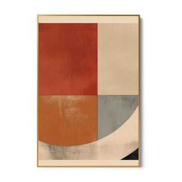 Quadro Stampa su Tela Divisione aurea - CupidoDesign