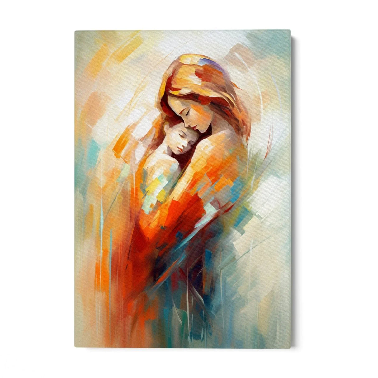 Quadro Stampa su Tela Dolce abbraccio - CupidoDesign