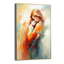 Quadro Stampa su Tela Dolce abbraccio - CupidoDesign