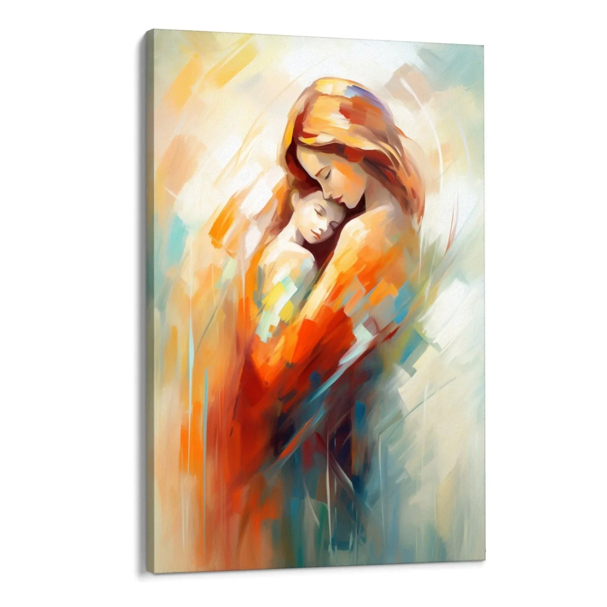 Quadro Stampa su Tela Dolce abbraccio - CupidoDesign