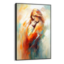 Quadro Stampa su Tela Dolce abbraccio - CupidoDesign
