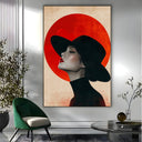 Quadro Stampa su Tela Dolce Profilo - CupidoDesign