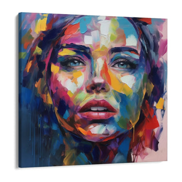 Quadro Stampa su Tela Dolce Sguardo - CupidoDesign