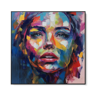 Quadro Stampa su Tela Dolce Sguardo - CupidoDesign