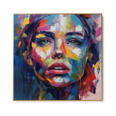 Quadro Stampa su Tela Dolce Sguardo - CupidoDesign