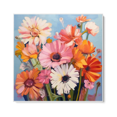 Quadro Stampa su Tela Echi di Fiori Selvaggi - CupidoDesign