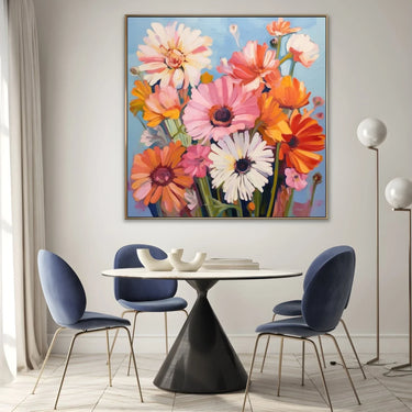Quadro Stampa su Tela Echi di Fiori Selvaggi - CupidoDesign