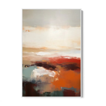 Quadro Stampa su Tela Eclissi di Fuoco - CupidoDesign