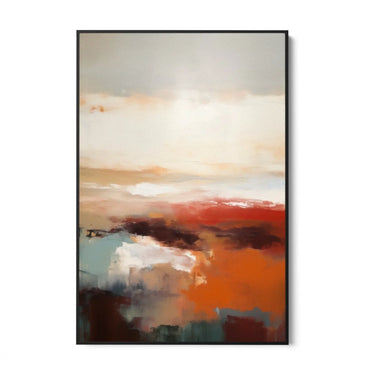 Quadro Stampa su Tela Eclissi di Fuoco - CupidoDesign