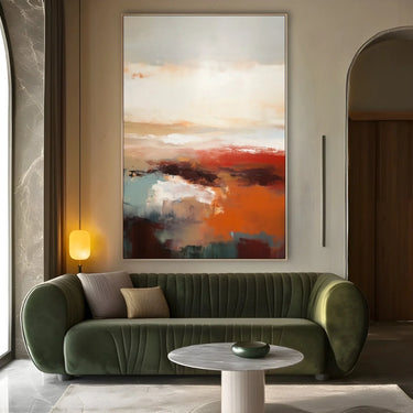 Quadro Stampa su Tela Eclissi di Fuoco - CupidoDesign