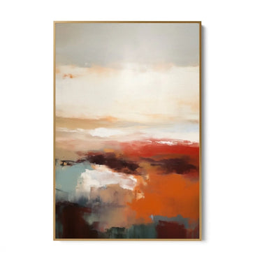 Quadro Stampa su Tela Eclissi di Fuoco - CupidoDesign