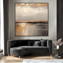 Quadro Stampa su Tela Eclissi dorata - CupidoDesign