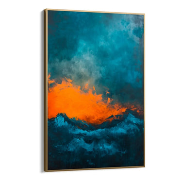 Quadro Stampa su Tela Eclissi Marina - CupidoDesign