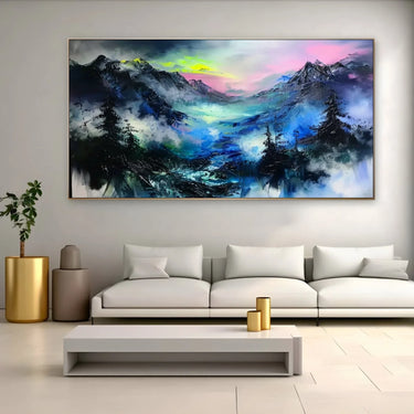 Quadro Stampa su Tela Eco della valle - CupidoDesign